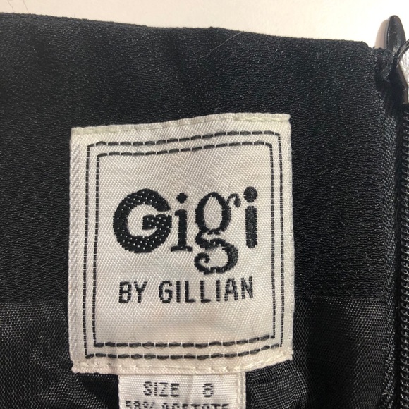 GIGI by Gillian women’s black cocktail dress size 8 - Picture 9 of 12